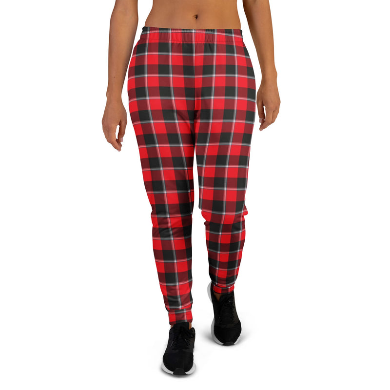 Women's Jogger Pants - Scottish Squares