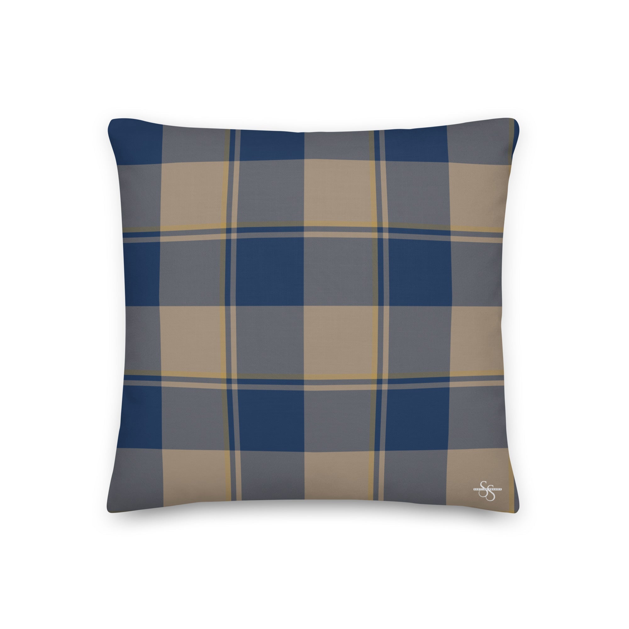 Cello and Donkey Brown Plaid - Scottish Squares