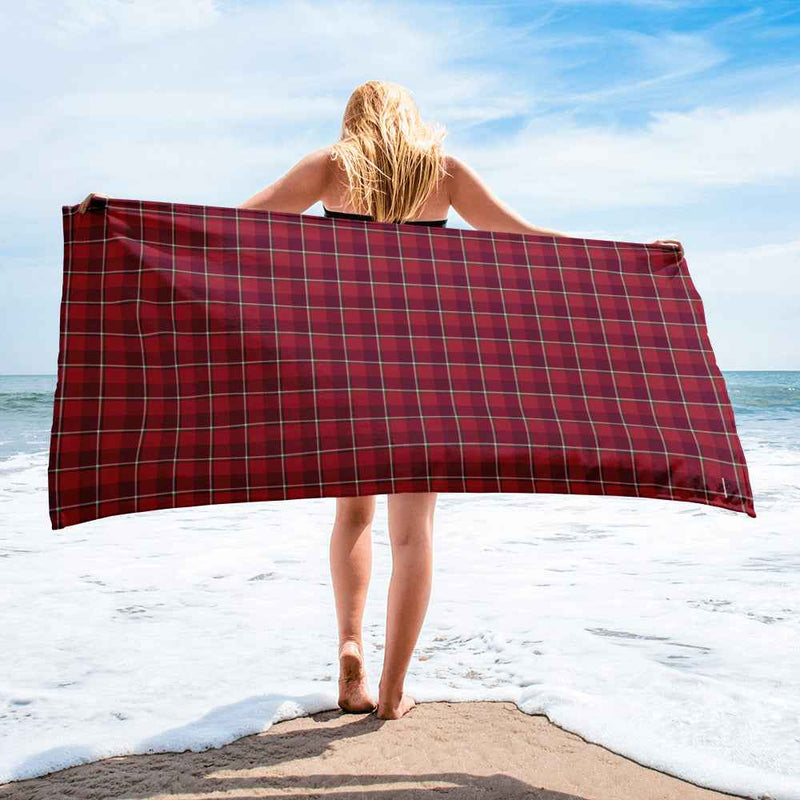 Beach Towels - Scottish Squares
