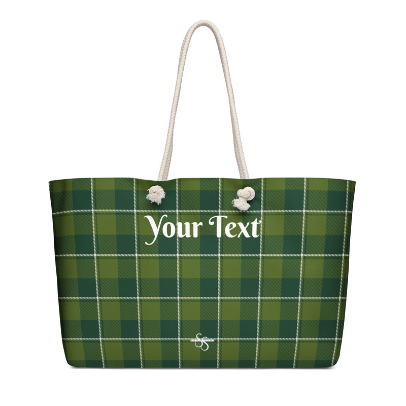 Weekender Bags - Scottish Squares