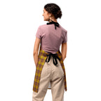 Personalized Potters Clay and Pizza Plaid Apron - Scottish Squares