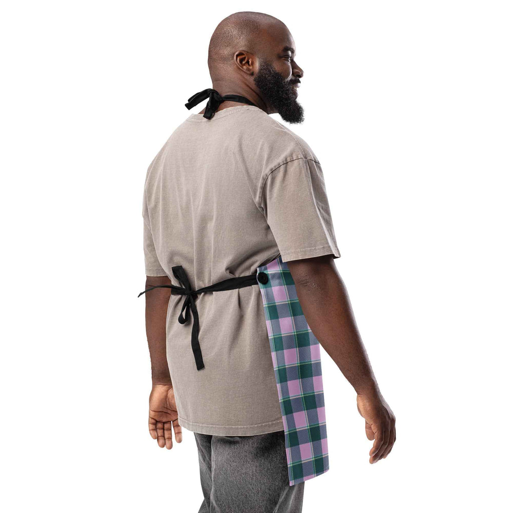 Personalized Ming and Melanie Plaid Apron - Scottish Squares