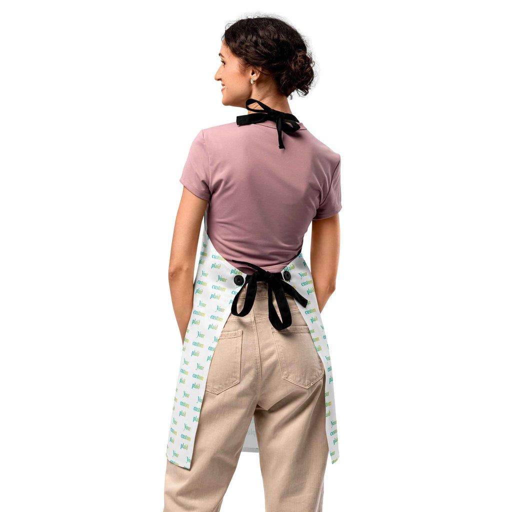 Apron Your Own Birthday Plaid - Scottish Squares