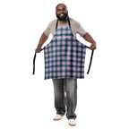 Personalized Ming and Melanie Plaid Apron - Scottish Squares