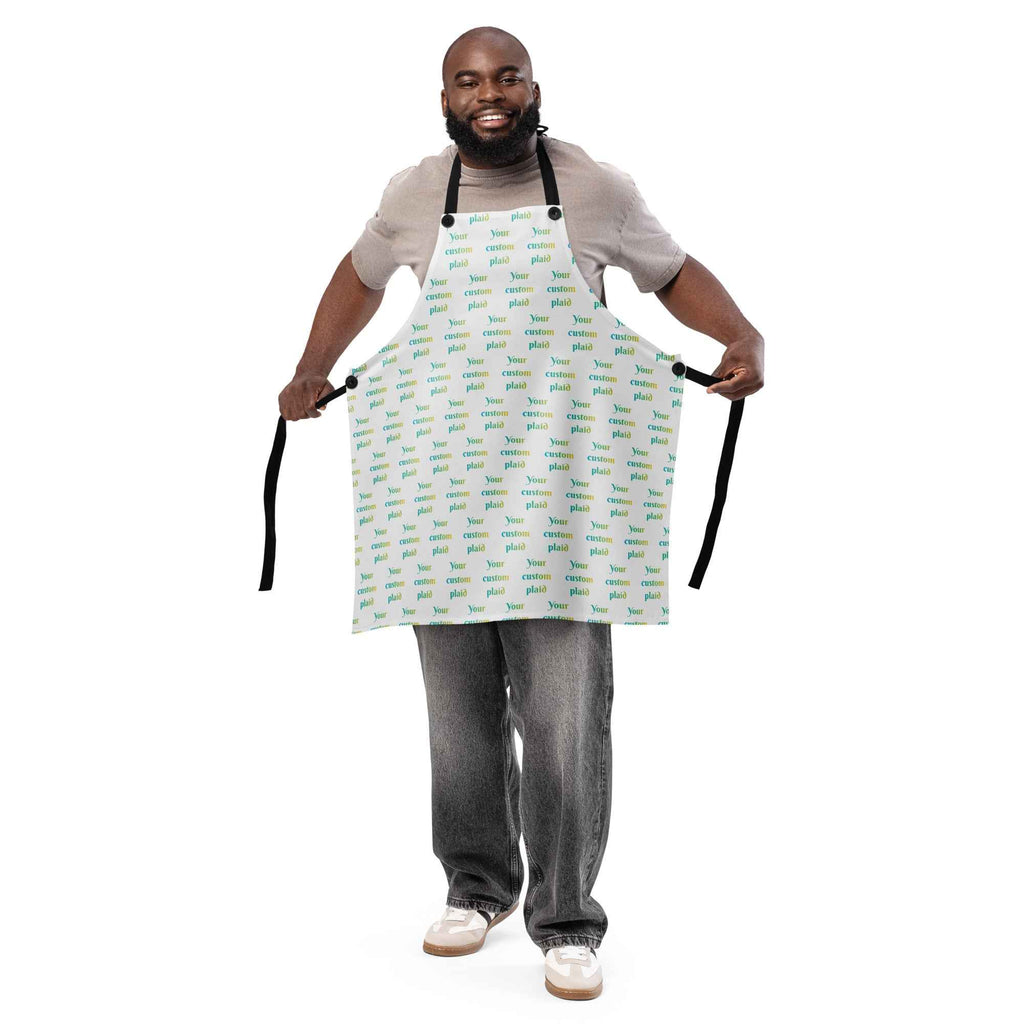 Apron Your Own Birthday Plaid - Scottish Squares