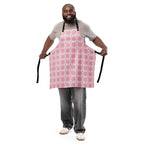 Apron Breast Cancer Awareness Plaid - Scottish Squares