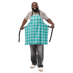 Apron Ovarian Cancer Awareness Plaid - Scottish Squares