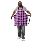 Apron Pancreatic Cancer Awareness Plaid - Scottish Squares