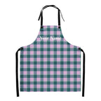 Personalized Ming and Melanie Plaid Apron - Scottish Squares