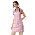 Apron Breast Cancer Awareness Plaid Default Title - Scottish Squares