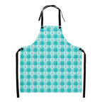Apron Ovarian Cancer Awareness Plaid - Scottish Squares