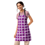 Apron Pancreatic Cancer Awareness Plaid Default Title - Scottish Squares