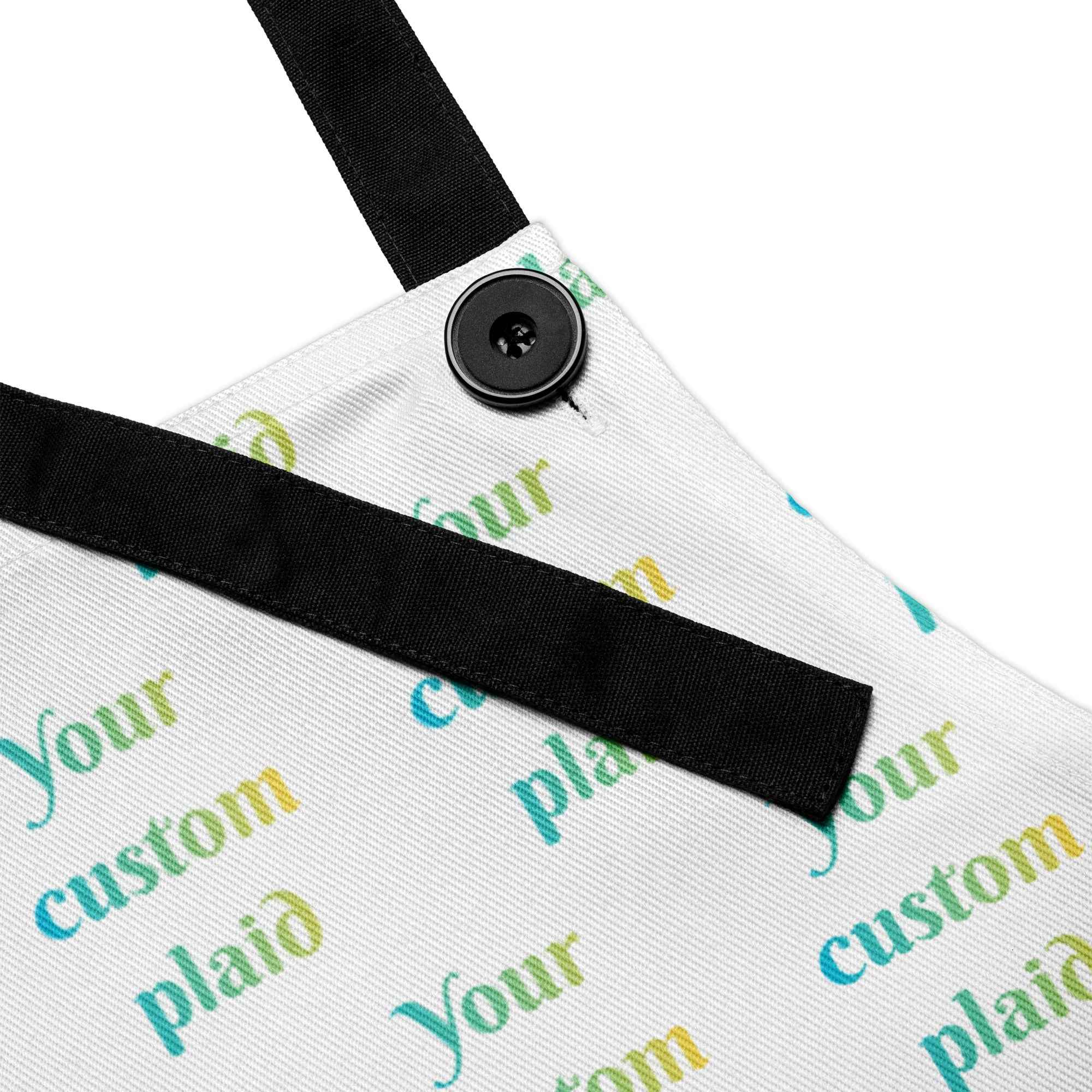 Apron Your Own Birthday Plaid - Scottish Squares