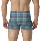 Hoki and Shuttle Gray Plaid Boxer Briefs - Scottish Squares