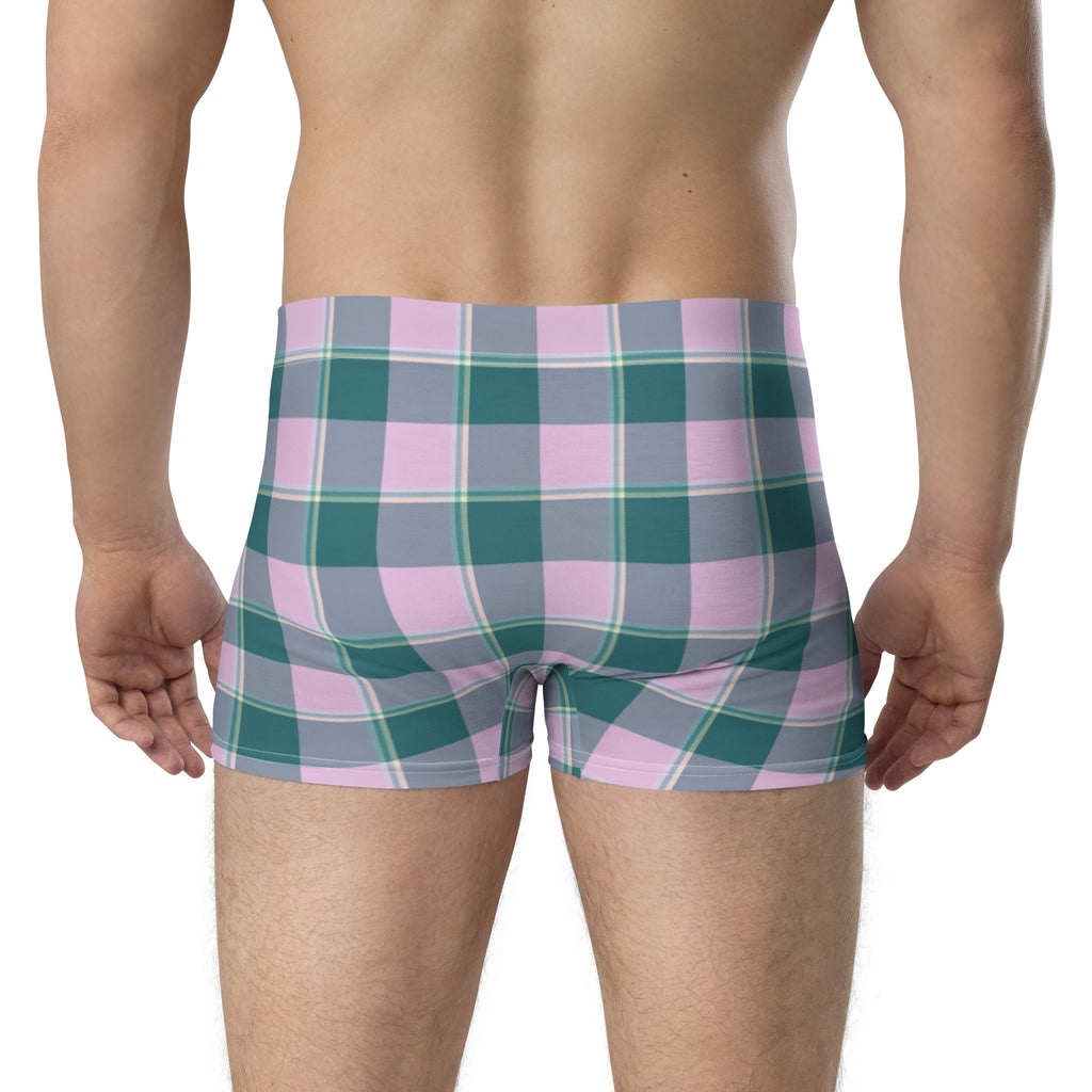 Ming and Melanie Plaid Boxer Briefs - Scottish Squares