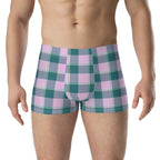 Ming and Melanie Plaid Boxer Briefs - Scottish Squares