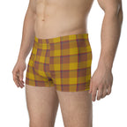 Potters Clay and Pizza Plaid Boxer Briefs - Scottish Squares