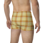 Zombie and Copper Plaid Boxer Briefs - Scottish Squares