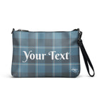 Personalized Crossbody Bag Hoki and Shuttle Gray Plaid Default Title - Scottish Squares