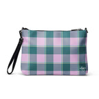 Personalized Crossbody Bag Ming and Melanie Plaid - Scottish Squares