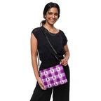 Crossbody Bag Pancreatic Cancer Awareness Plaid - Scottish Squares