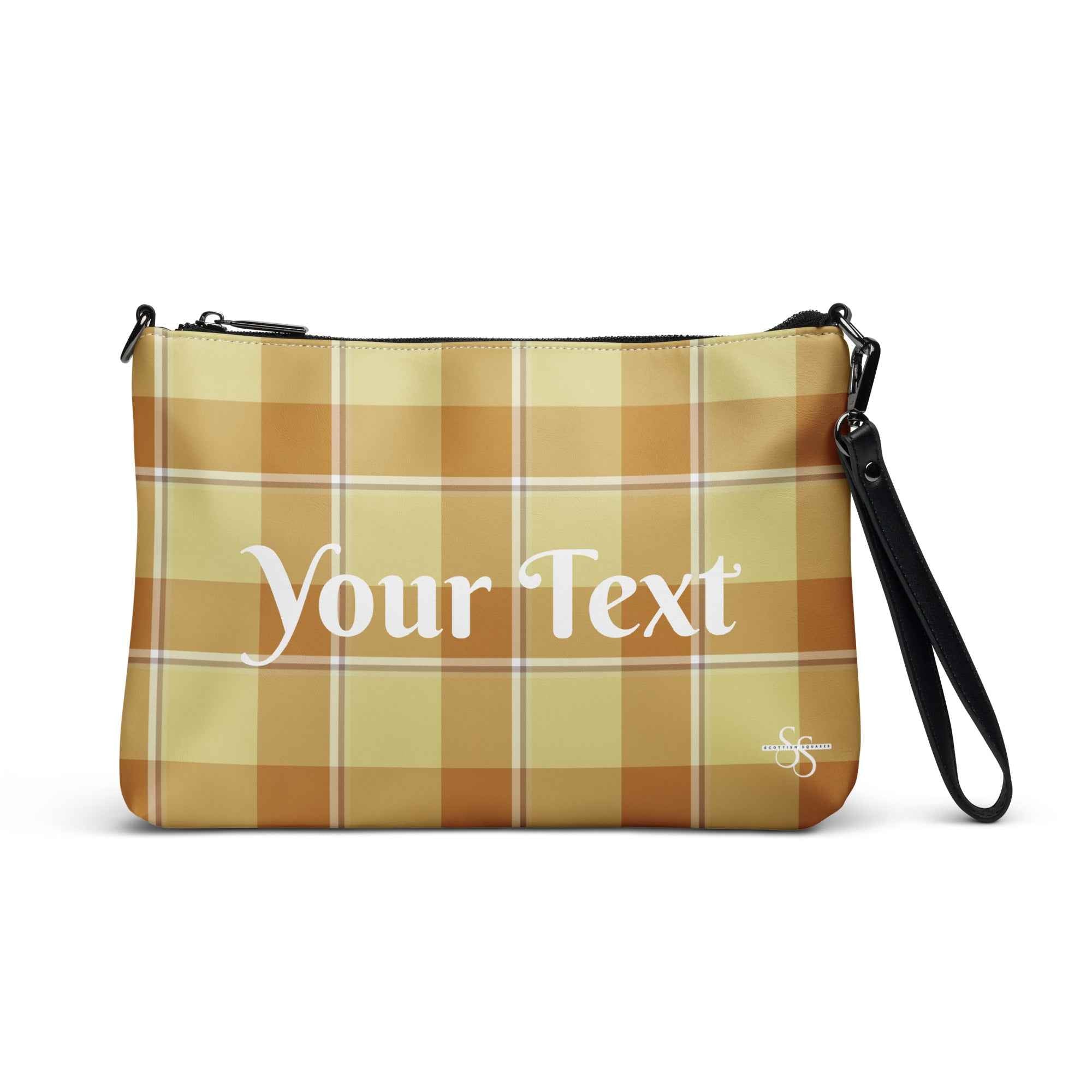 Personalized Crossbody Bag Zombie and Copper Plaid Default Title - Scottish Squares