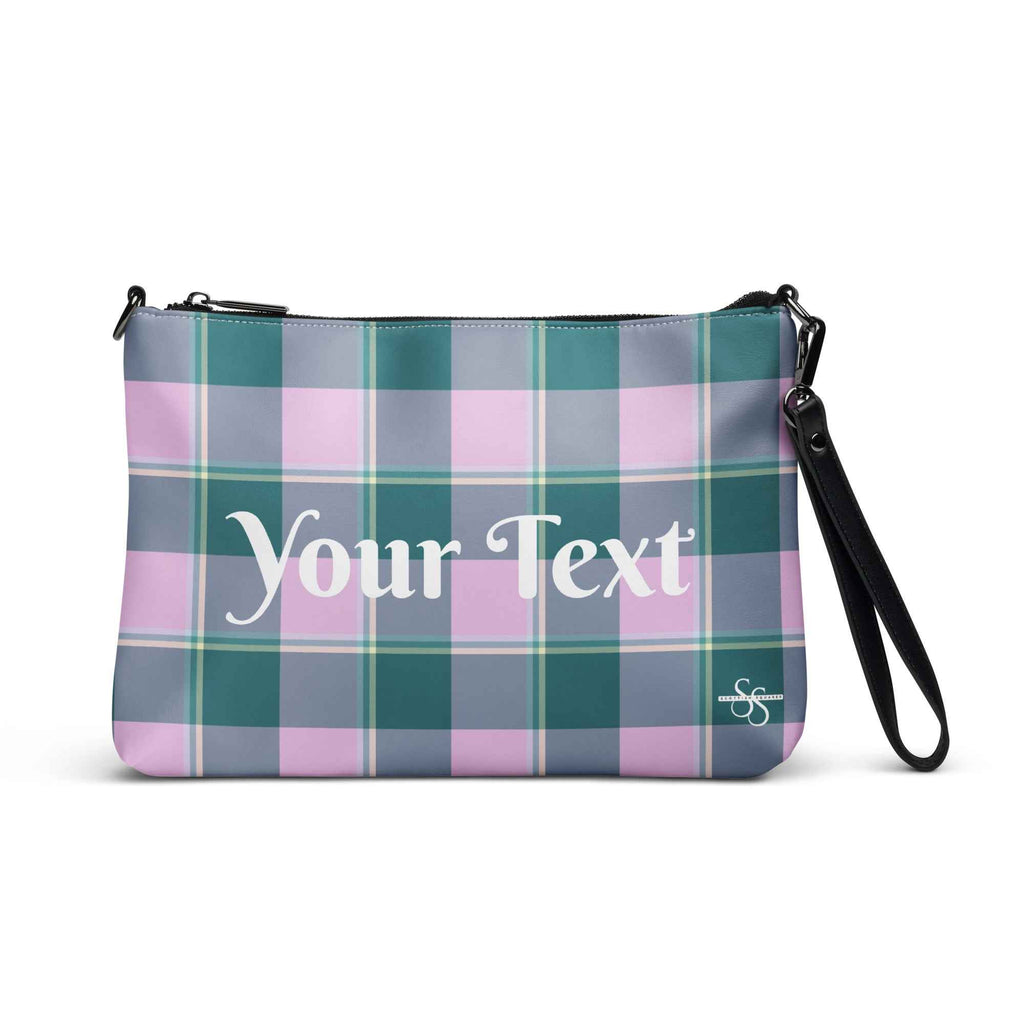 Personalized Crossbody Bag Ming and Melanie Plaid Default Title - Scottish Squares