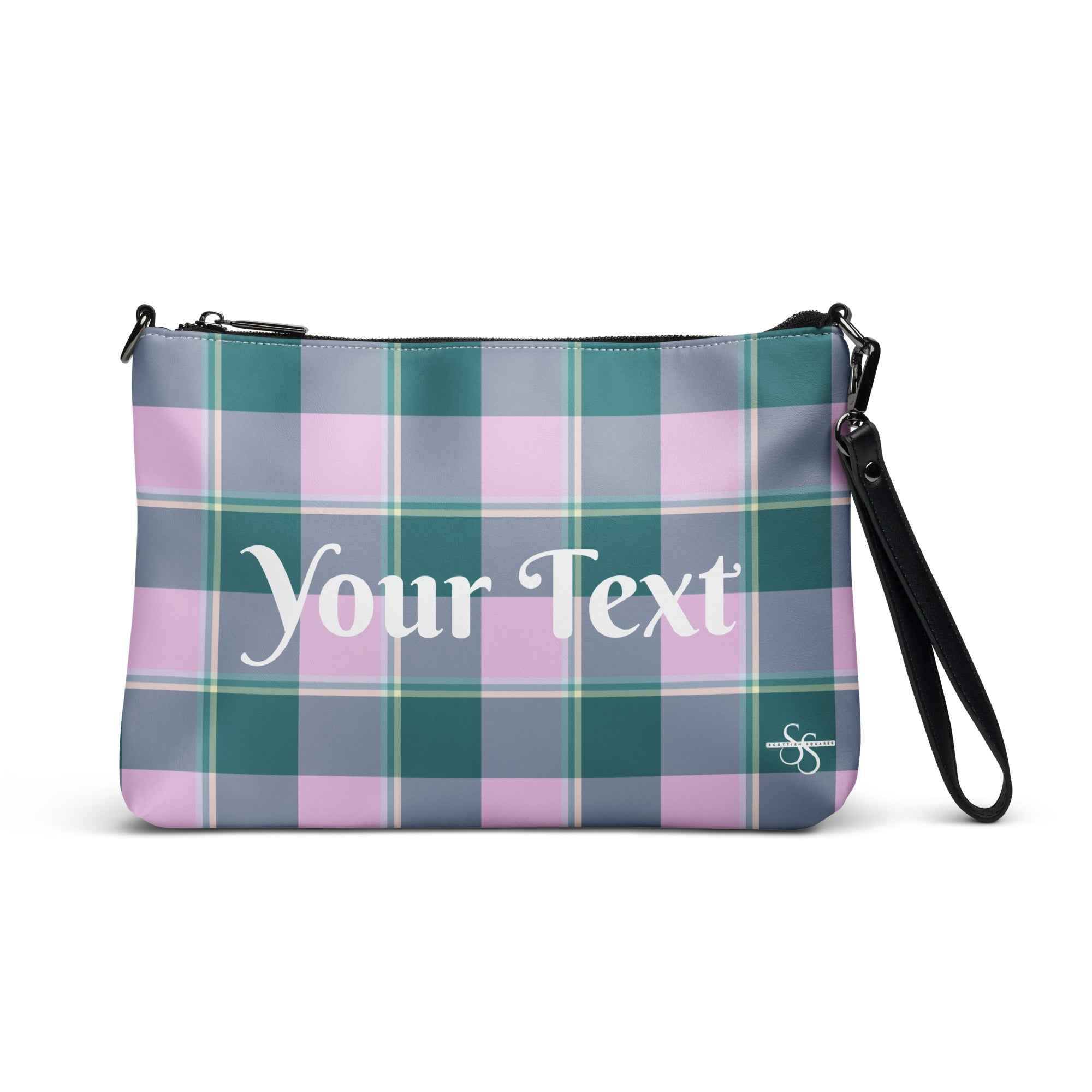 Personalized Crossbody Bag Ming and Melanie Plaid Default Title - Scottish Squares