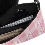 Crossbody Bag Breast Cancer Awareness Plaid - Scottish Squares