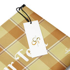 Personalized Crossbody Bag Zombie and Copper Plaid - Scottish Squares