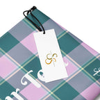Personalized Crossbody Bag Ming and Melanie Plaid - Scottish Squares