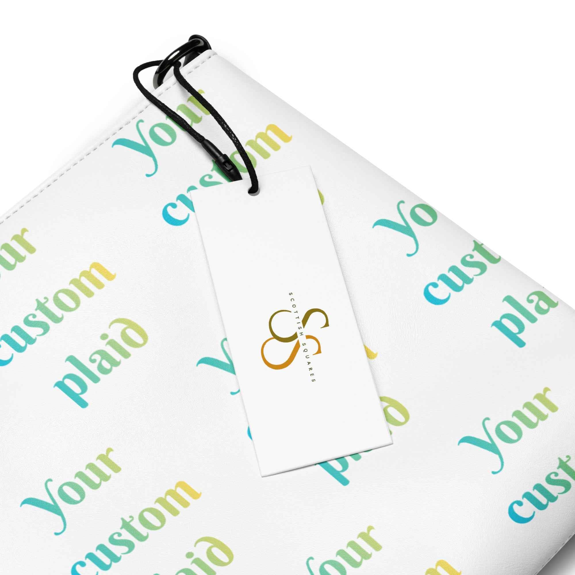 Crossbody Bag Your Own Birthday Plaid - Scottish Squares