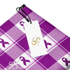 Crossbody Bag Pancreatic Cancer Awareness Plaid - Scottish Squares