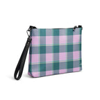 Personalized Crossbody Bag Ming and Melanie Plaid - Scottish Squares