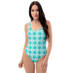 One-Piece Swimsuit Ovarian Cancer Awareness Plaid - Scottish Squares