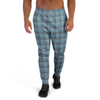 Hoki and Shuttle Gray Plaid Men's Joggers - Scottish Squares