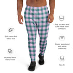 Ming and Melanie Plaid Men's Joggers - Scottish Squares