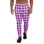 Men's Joggers Pancreatic Cancer Awareness Plaid 3XL - Scottish Squares