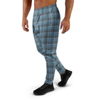 Hoki and Shuttle Gray Plaid Men's Joggers - Scottish Squares