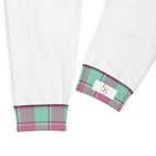 Vista Blue and Turkish Rose Plaid Men's Joggers - Scottish Squares
