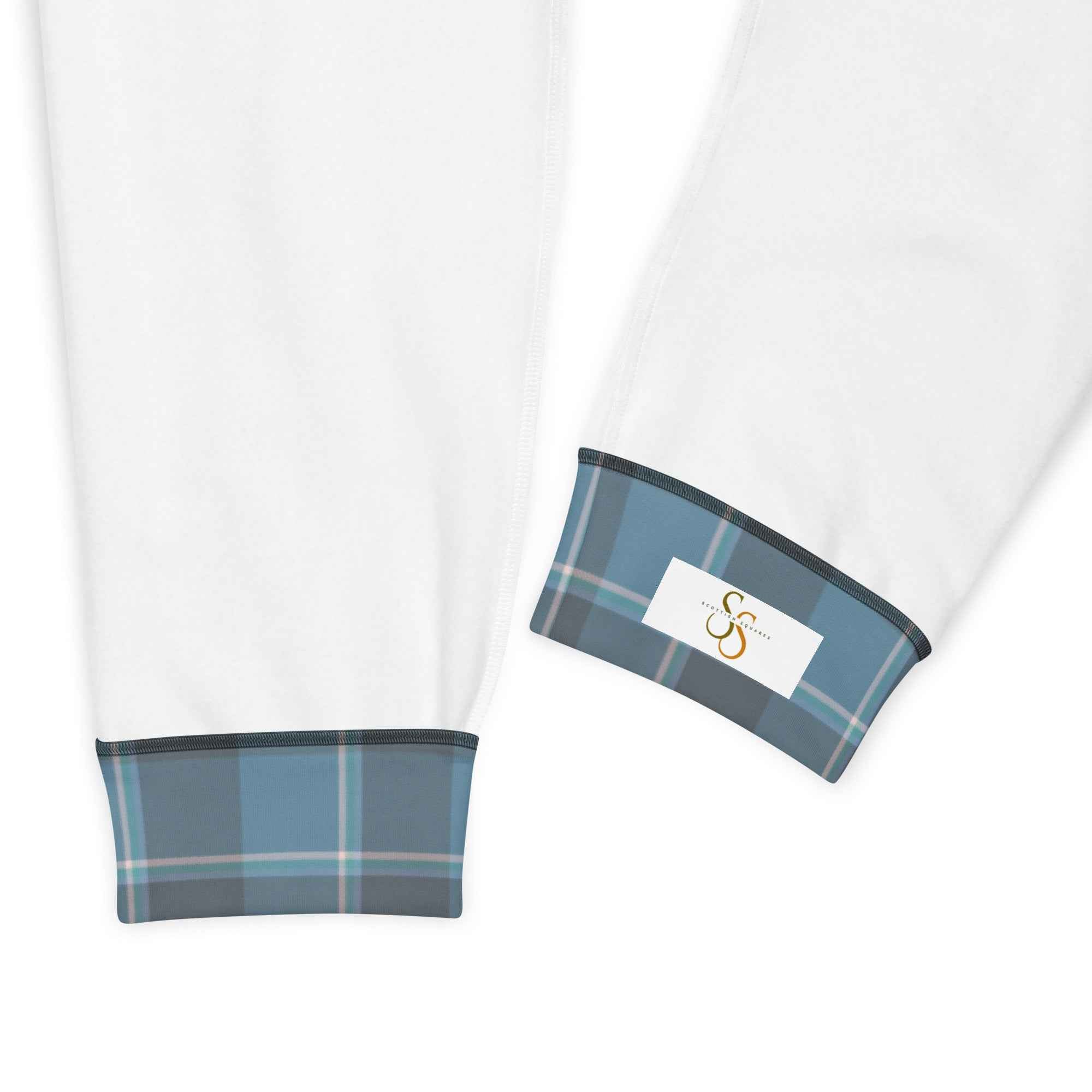 Hoki and Shuttle Gray Plaid Men's Joggers - Scottish Squares