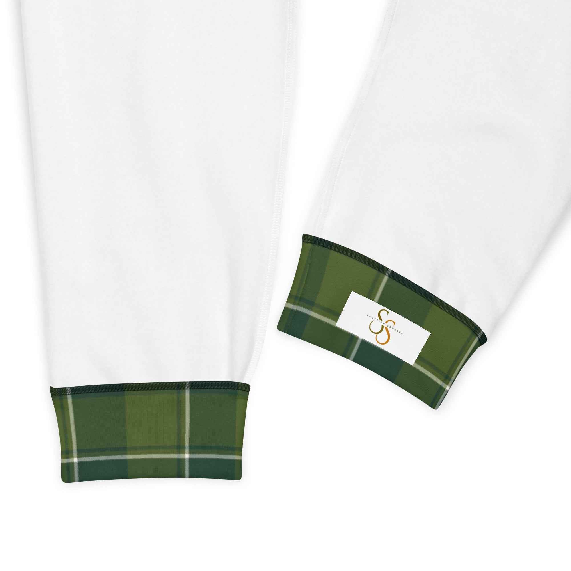 Woodland and Evergreen Plaid Men's Joggers - Scottish Squares
