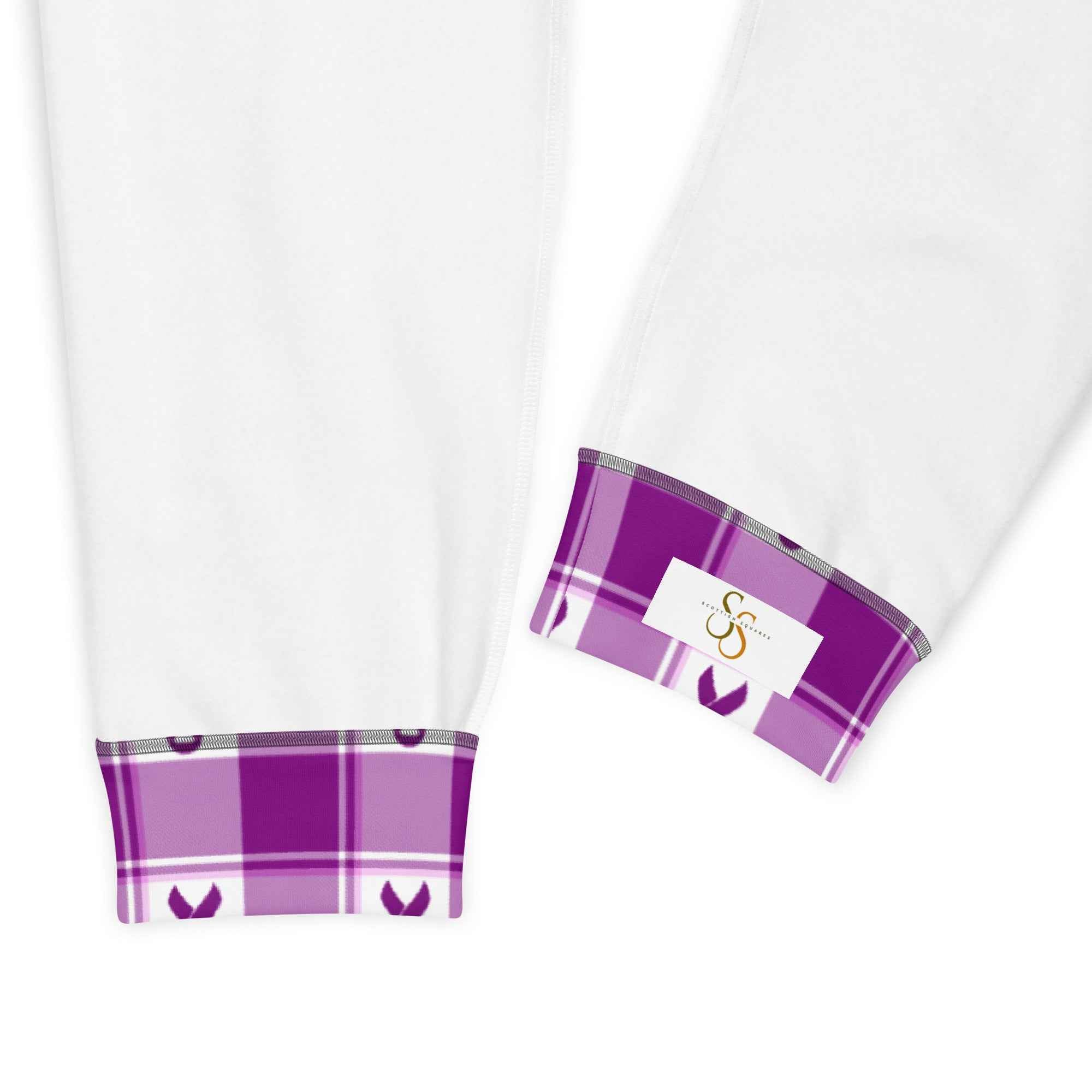 Men's Joggers Pancreatic Cancer Awareness Plaid - Scottish Squares