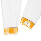 Men's Joggers Kidney Cancer Awareness Plaid, Orange Ribbon, Supportive Gift - Scottish Squares