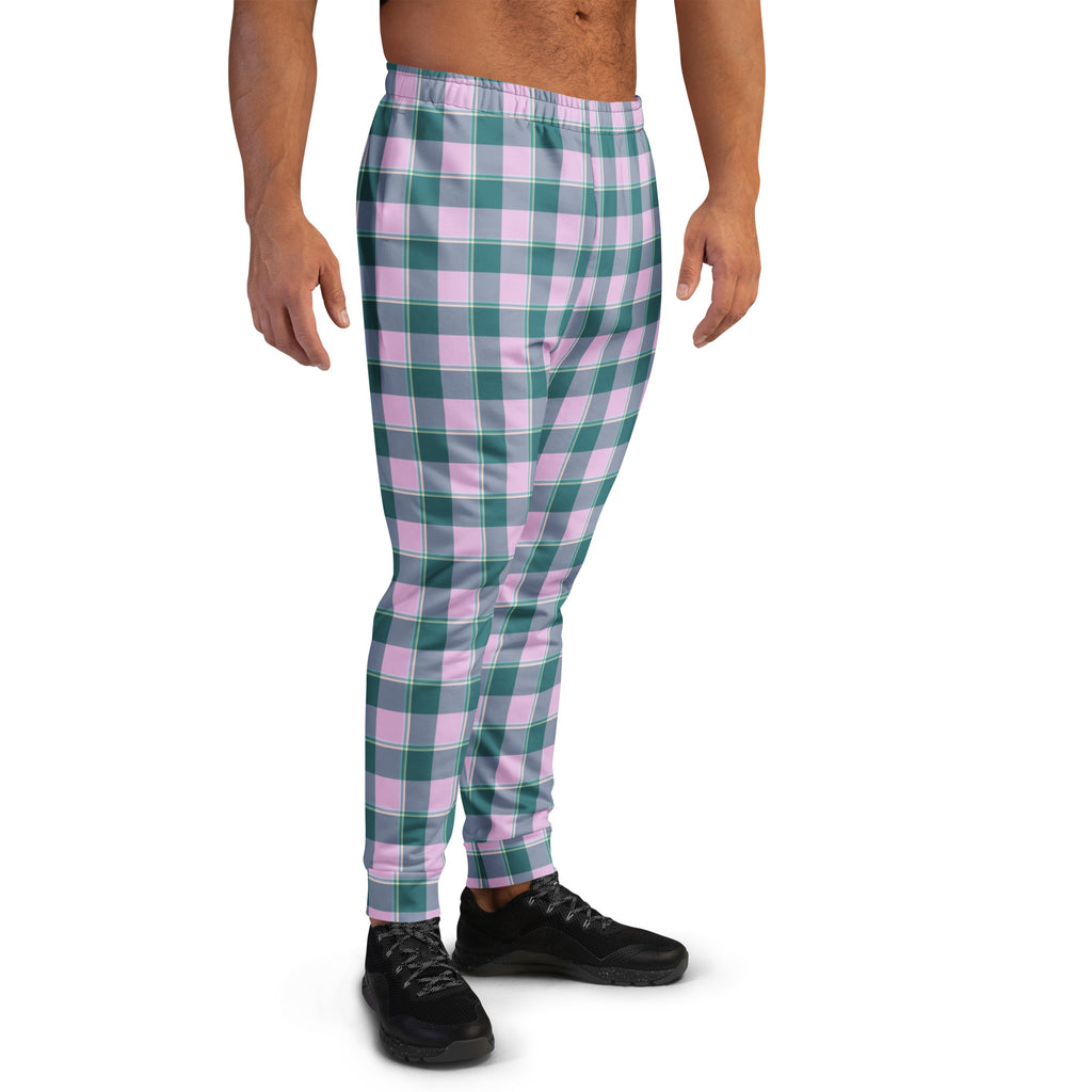 Ming and Melanie Plaid Men's Joggers - Scottish Squares