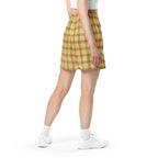 Zombie and Copper Plaid Unisex Mesh Shorts - Scottish Squares