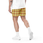 Zombie and Copper Plaid Unisex Mesh Shorts - Scottish Squares