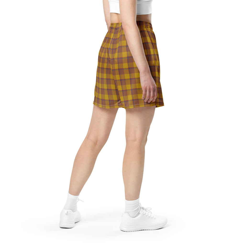 Potters Clay and Pizza Plaid Unisex Mesh Shorts - Scottish Squares