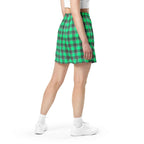 Spring Green and Finlandia Plaid Unisex Mesh Shorts - Scottish Squares