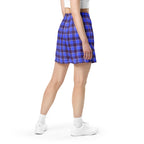 Cornflower Blue and Livid Brown Plaid Unisex Mesh Shorts - Scottish Squares